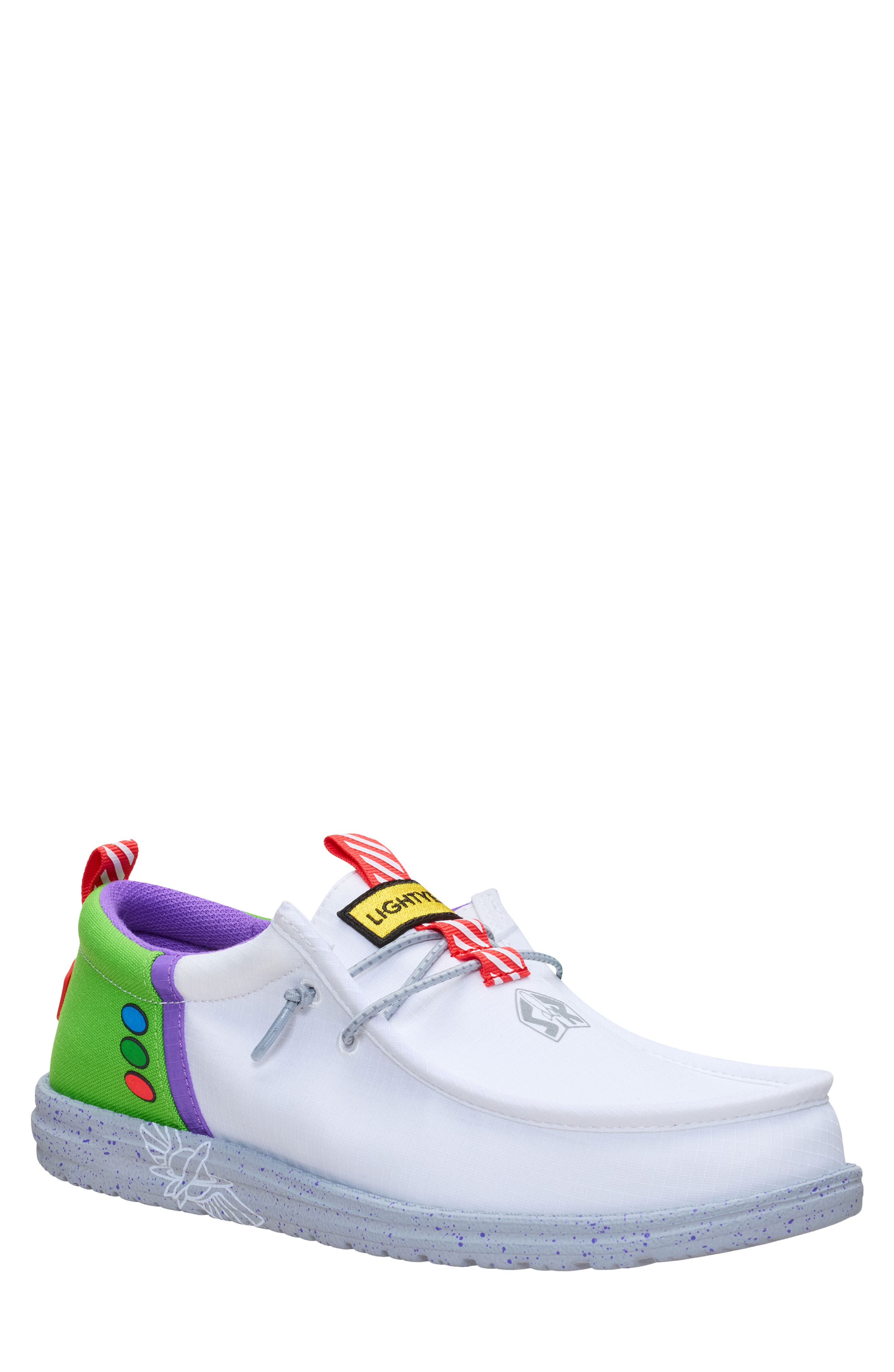 Hey Dude x Toy Story Wally Buzz Lightyear Slip-On, Main, color, 