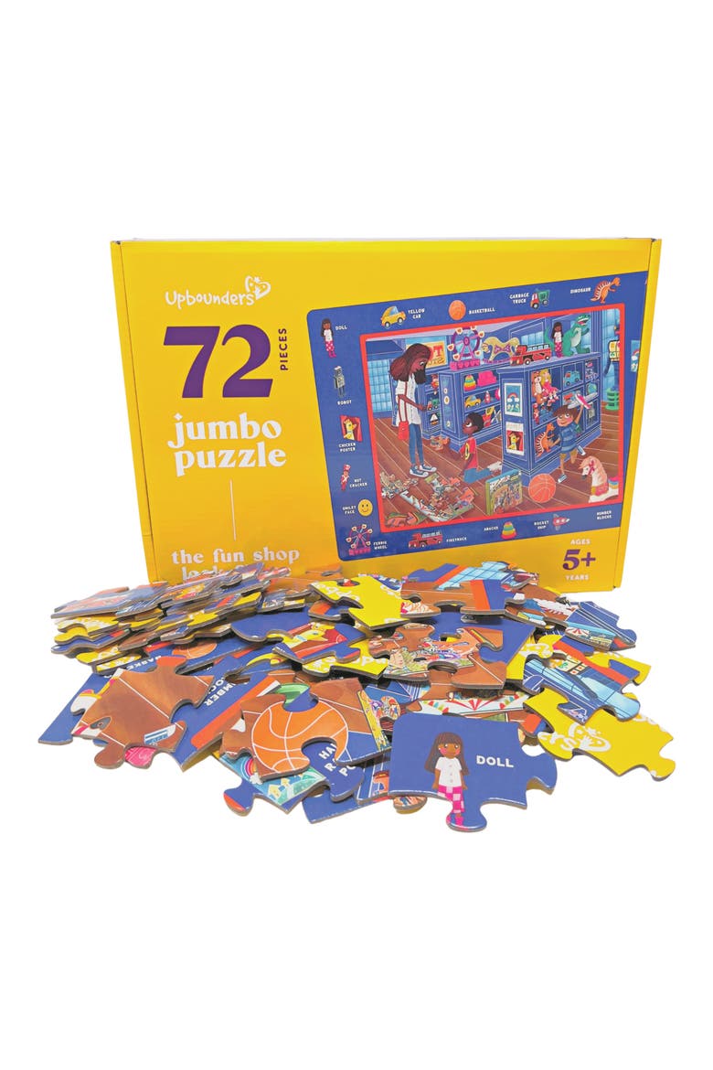 The Fun Shop Look & See 72-Piece Jumbo Puzzle, Alternate, color, NONE
