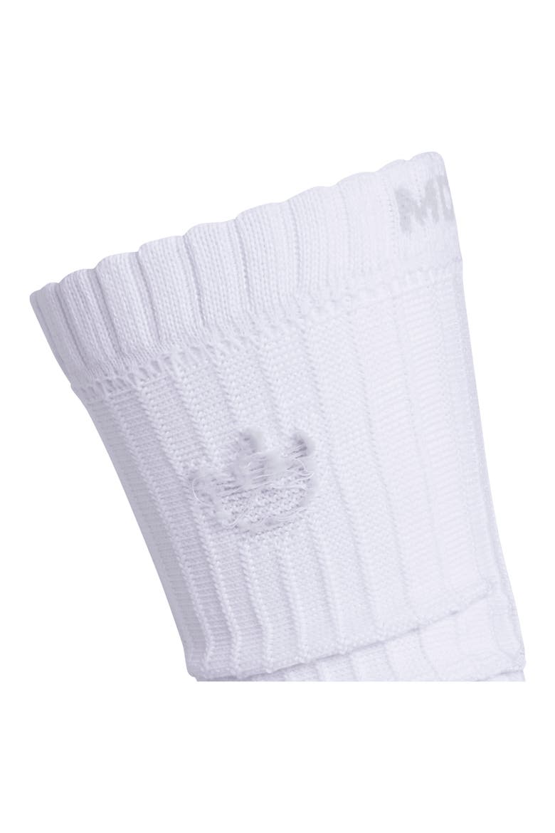 Gender Inclusive Originals Scrunch Crew Socks, Alternate, color, WHITE/ GREY/ CLEAR ONIX GREY