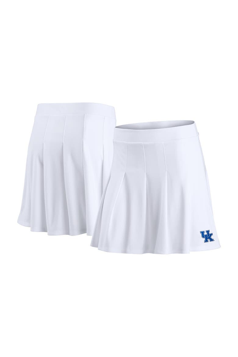 Women's Fanatics White Kentucky Wildcats Heritage Primary Skirt, Alternate, color, White