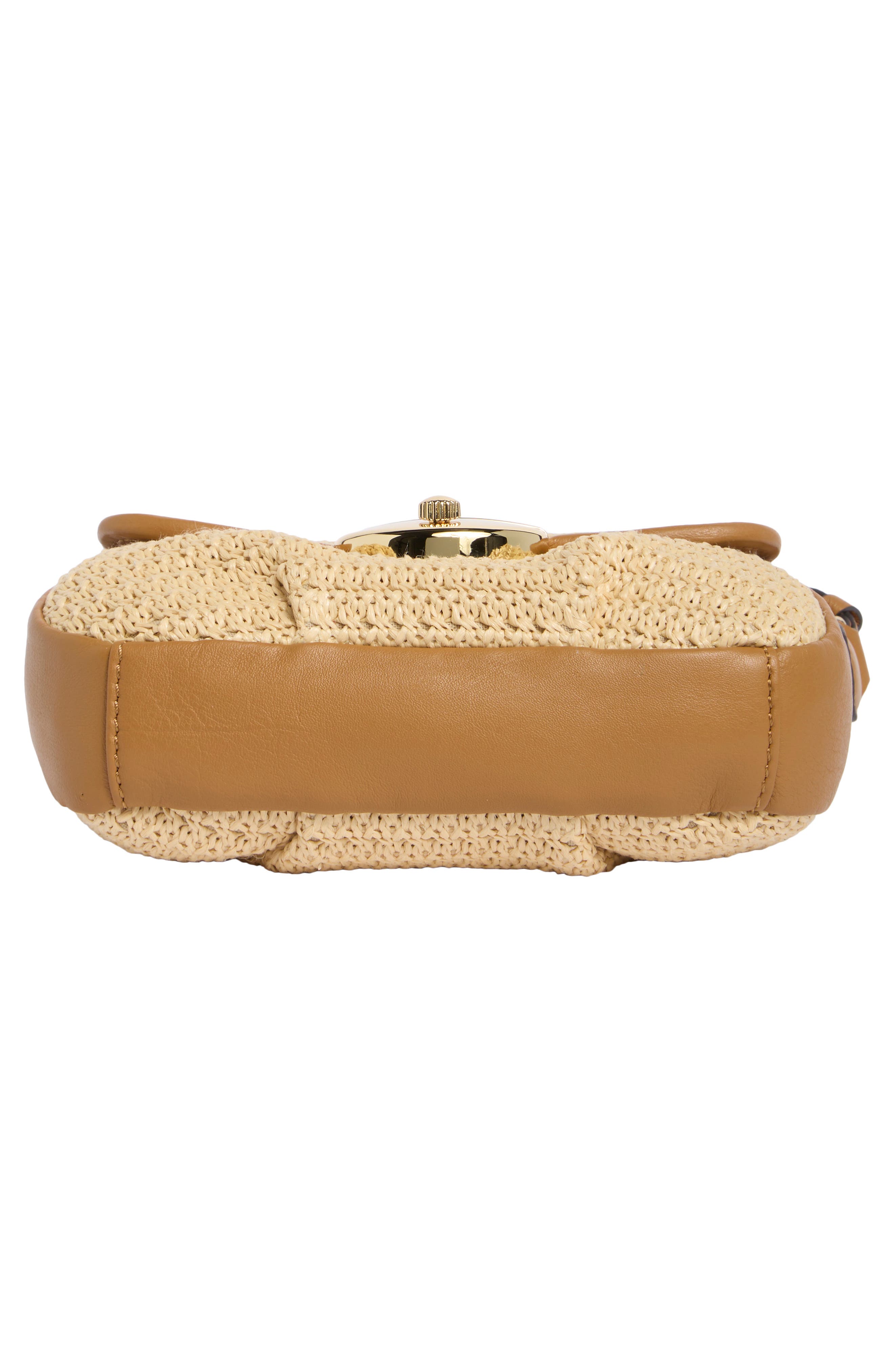 AIMEE Mini Cannes Flap Crossbody Bag, Alternate, color, Raffia Canyon
