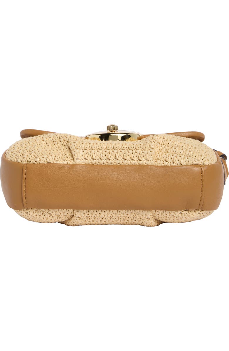 AIMEE Mini Cannes Flap Crossbody Bag, Alternate, color, Raffia Canyon