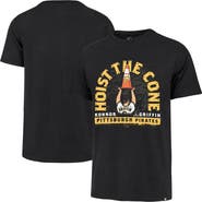 '47 Men's '47 Konnor Griffin Black Pittsburgh Pirates Hoist the Cone Player Graphic T-Shirt
