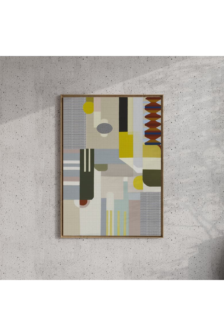 Woven Perspectives No. 16 Geometric Abstract Art Print, Alternate, color, Unframed - 30x40