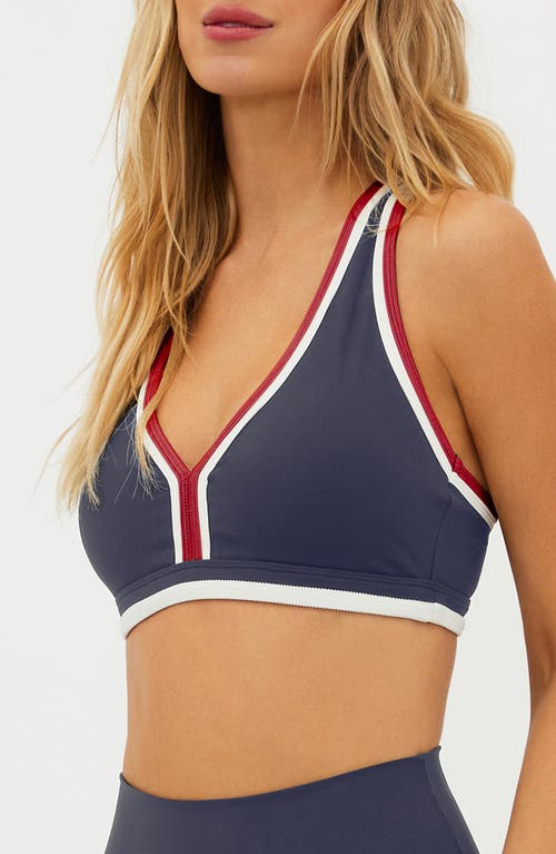 Beach Riot Ida Colorblock Racerback Sports Bra
