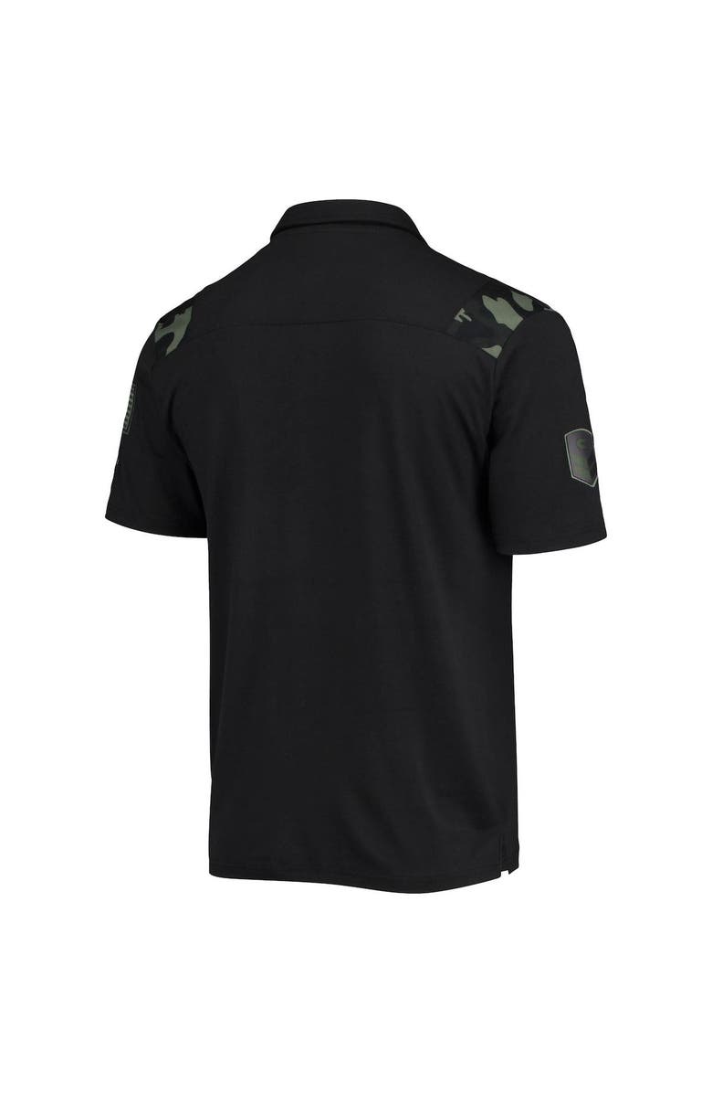 COLOSSEUM Men's Colosseum Black Washington Huskies OHT Military Appreciation Sierra Team Polo, Alternate, color,