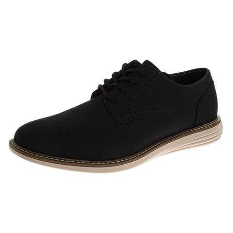 Mens Casual LaceUp Oxford Shoe Lightweight Business Casual Comfort Shoe (Adults)