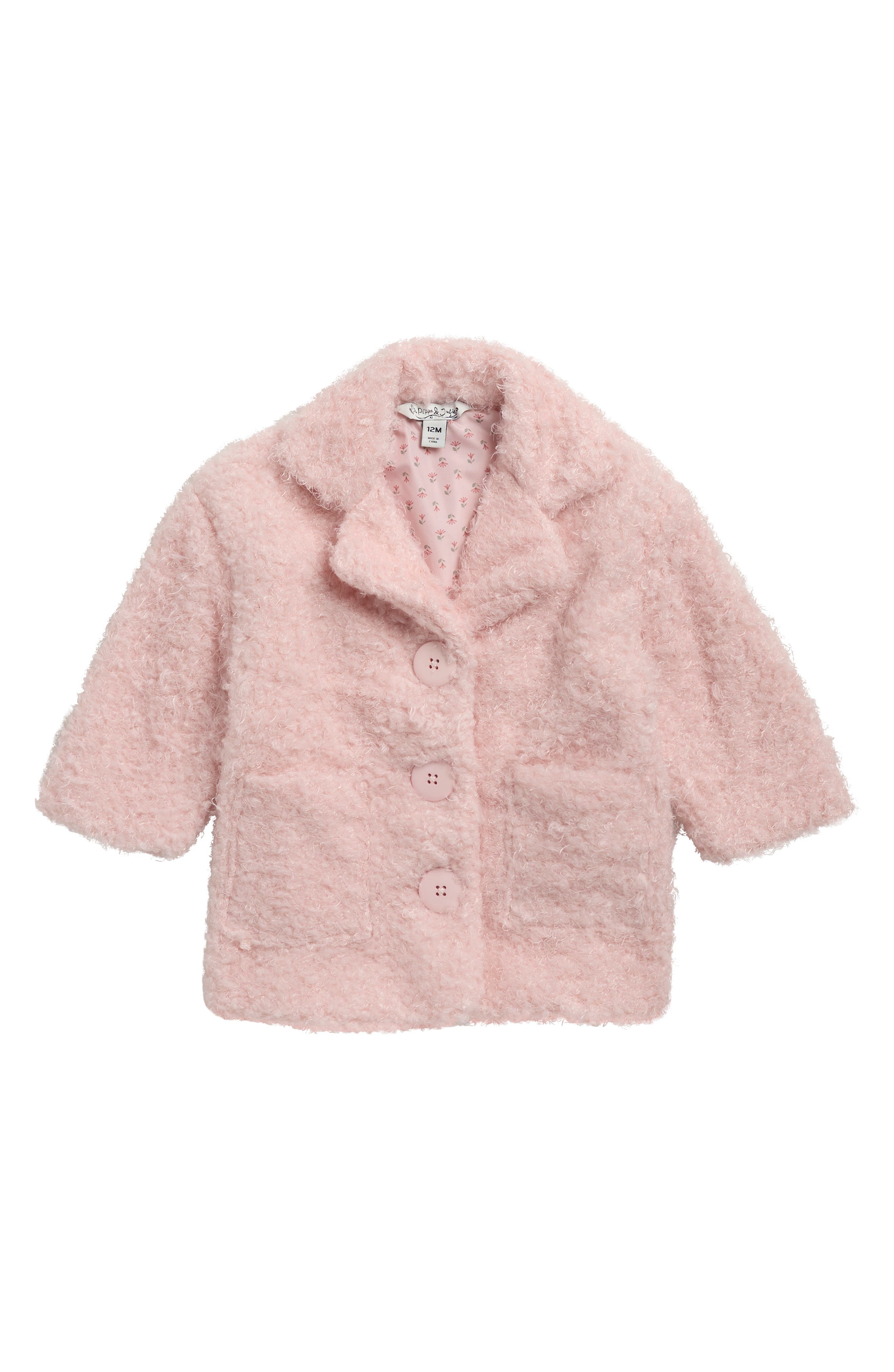 Nicole Oversized Faux Fur Teddy Coat