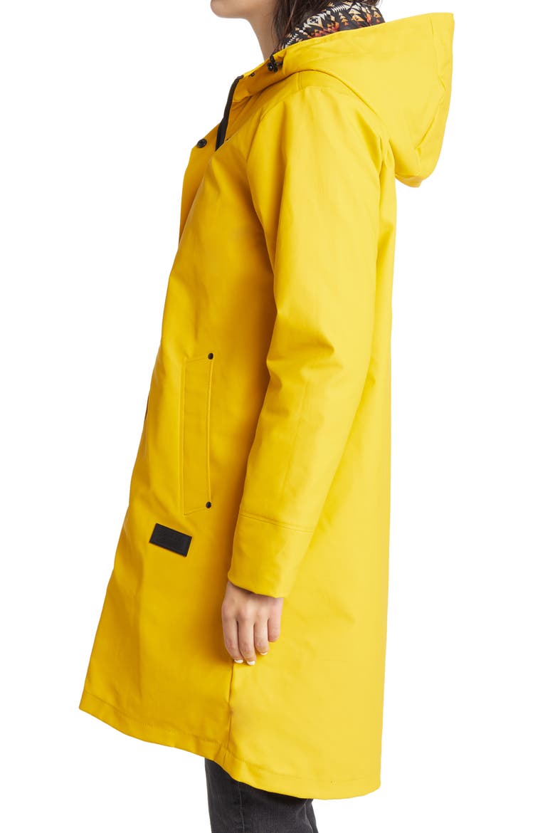 Women's Victoria Insulated Raincoat, Alternate, color, YELLOW