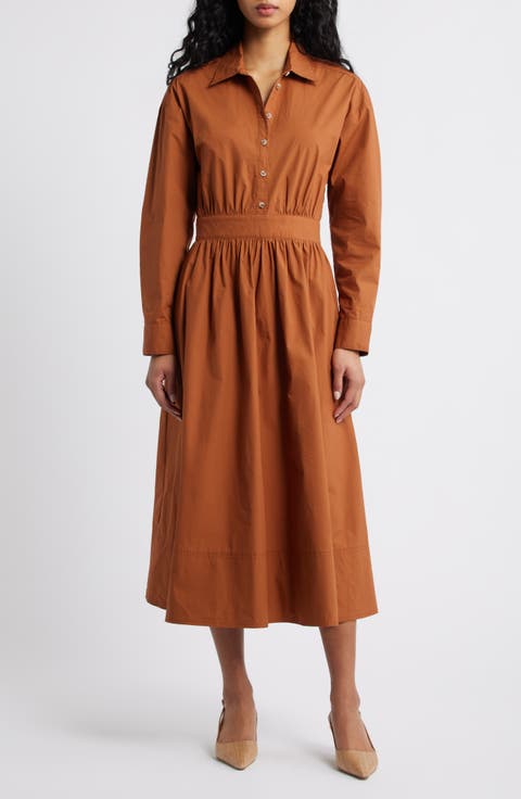 Long Sleeve Shirtdress