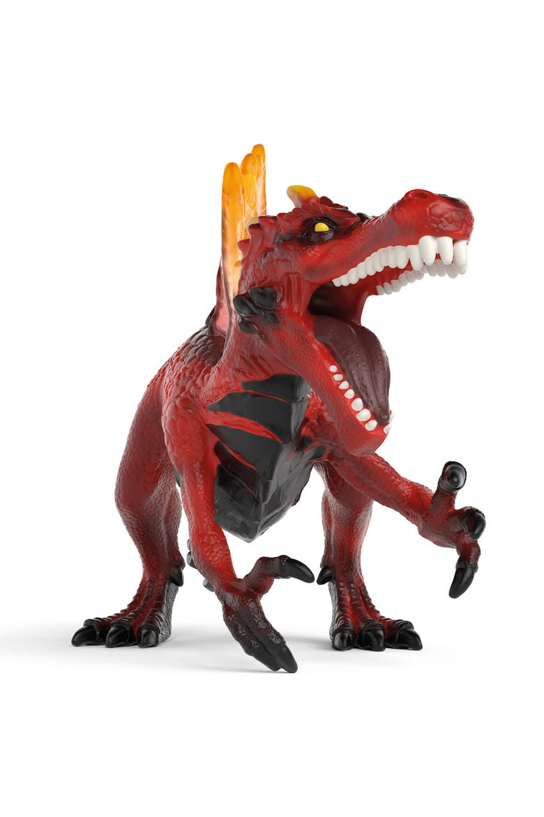 Eldrador Creatures, Fire Dinosaur vs Jungle Lizard, 2 Figurines, 6+, Alternate, color, Multicolored