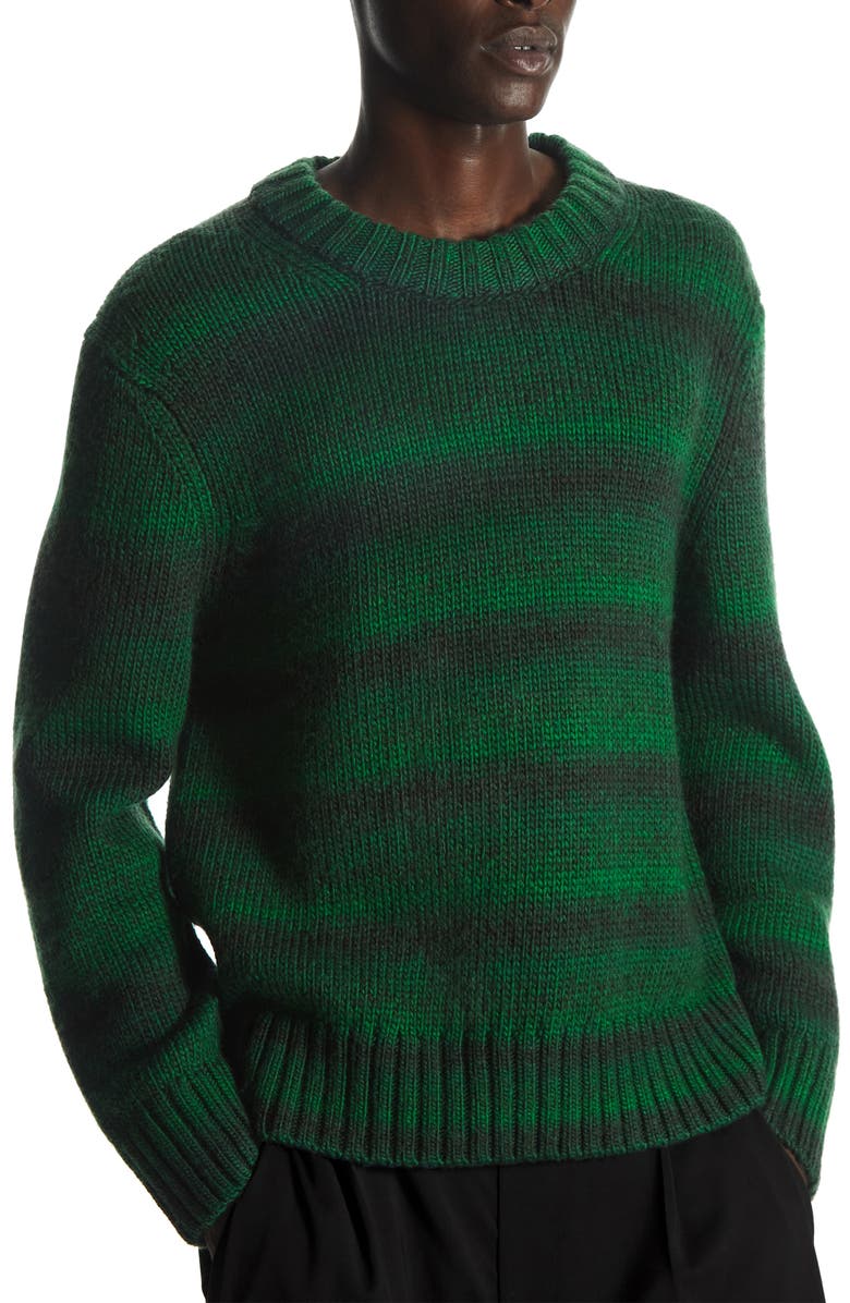 COS Gradient Stripe Wool Crewneck Sweater, Main, color, 