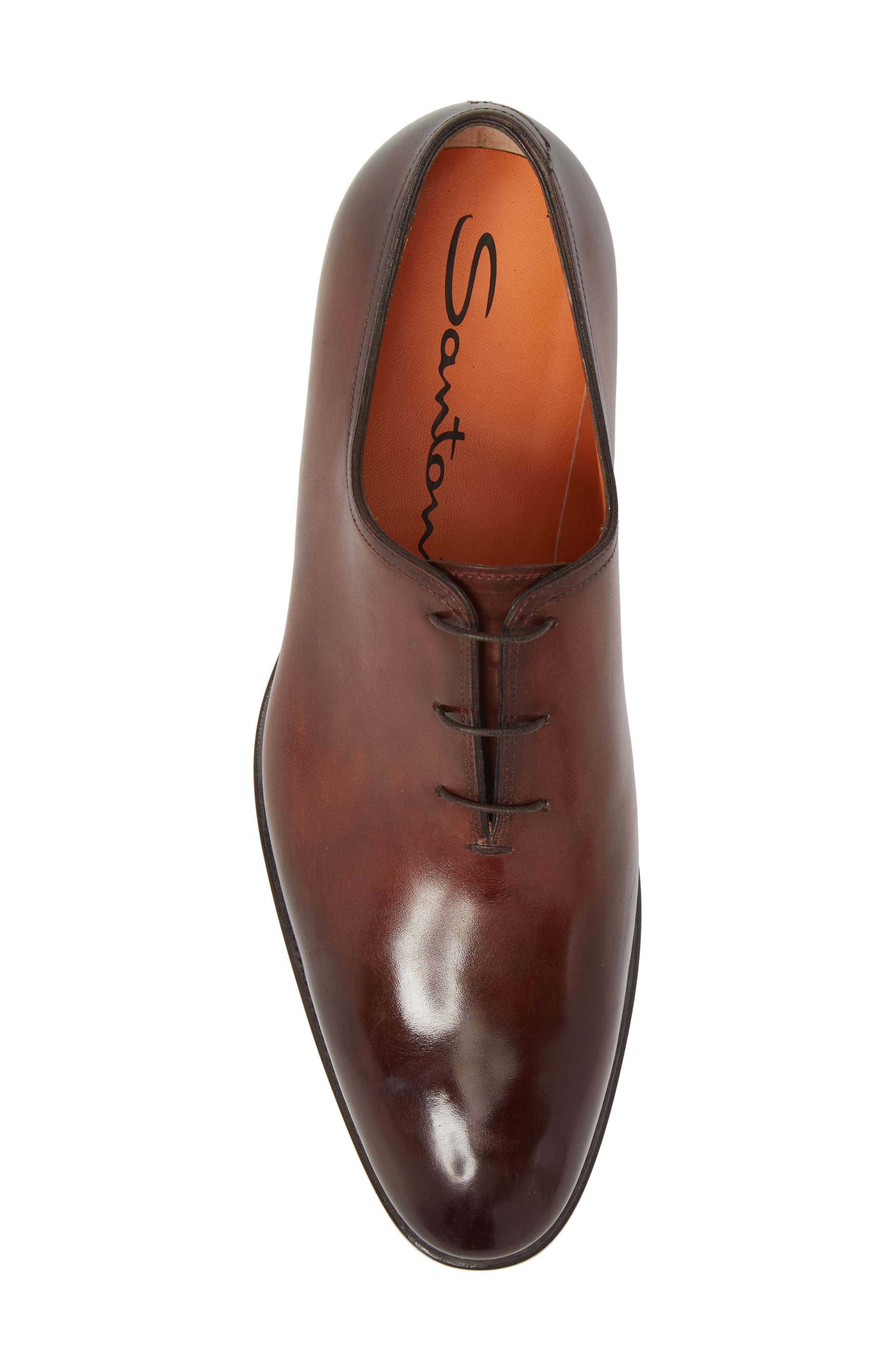 Santoni Whole Cut Shoe, Alternate, color, 