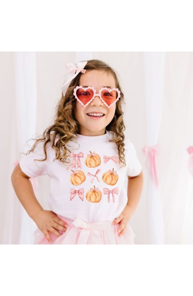 Sweet Wink Pumpkin Short Sleeve T-Shirt, Alternate, color, Ballet Pink
