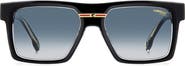 Carrera Eyewear Victory 55mm Gradient Rectangular Sunglasses