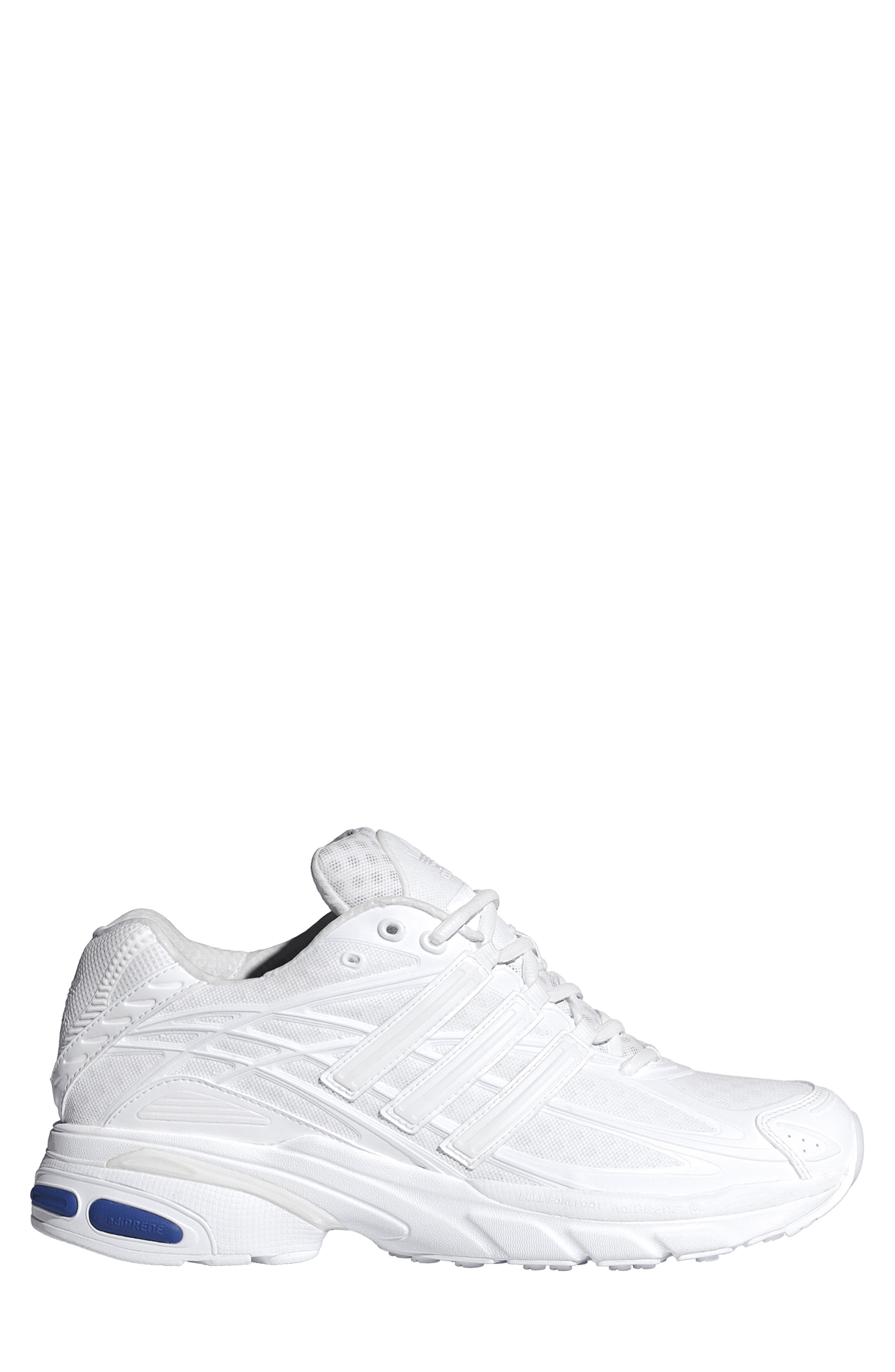 Adistar Cushion 3 Running Shoe, Alternate, color, WHITE/ WHITE/ TEAM ROYAL BLUE