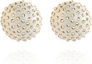 Saulė Label Gaia Jet Midi Earrings