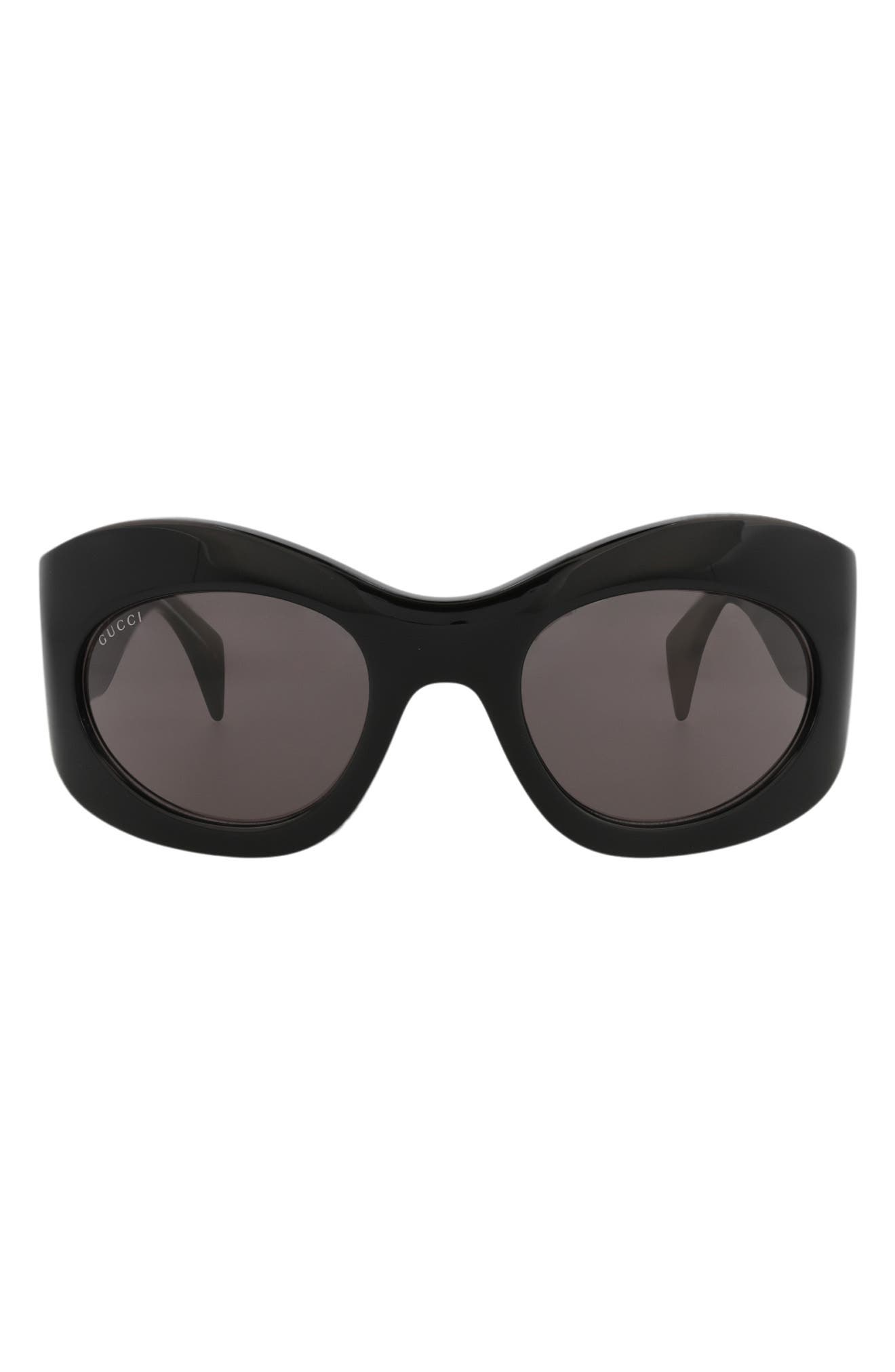 Gucci 55mm Wrap Sunglasses