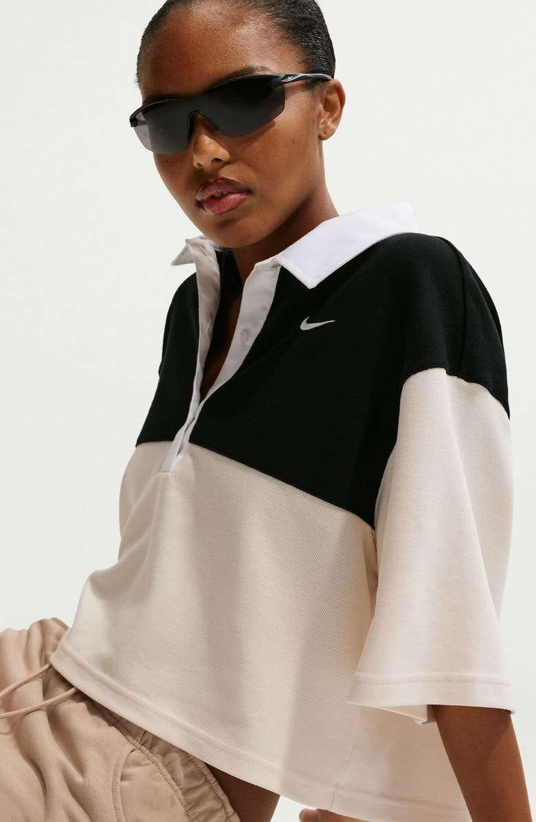 Nike Phoenix French Terry Cargo Miniskirt, Alternate, color, Linen/ Sail