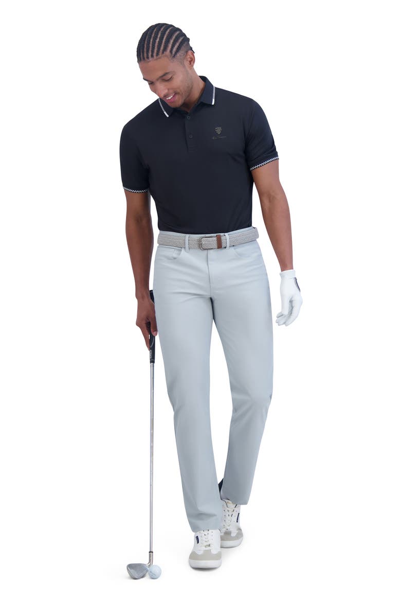 Piquè Sports Golf Polo, Alternate, color, NOIR