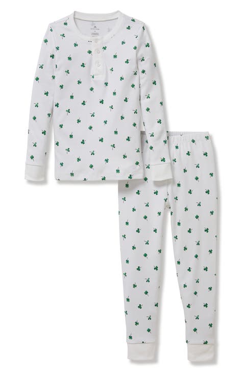 Kids' Pima Cotton Interlock Fitted Two-Piece Pajamas (Baby & Toddler)