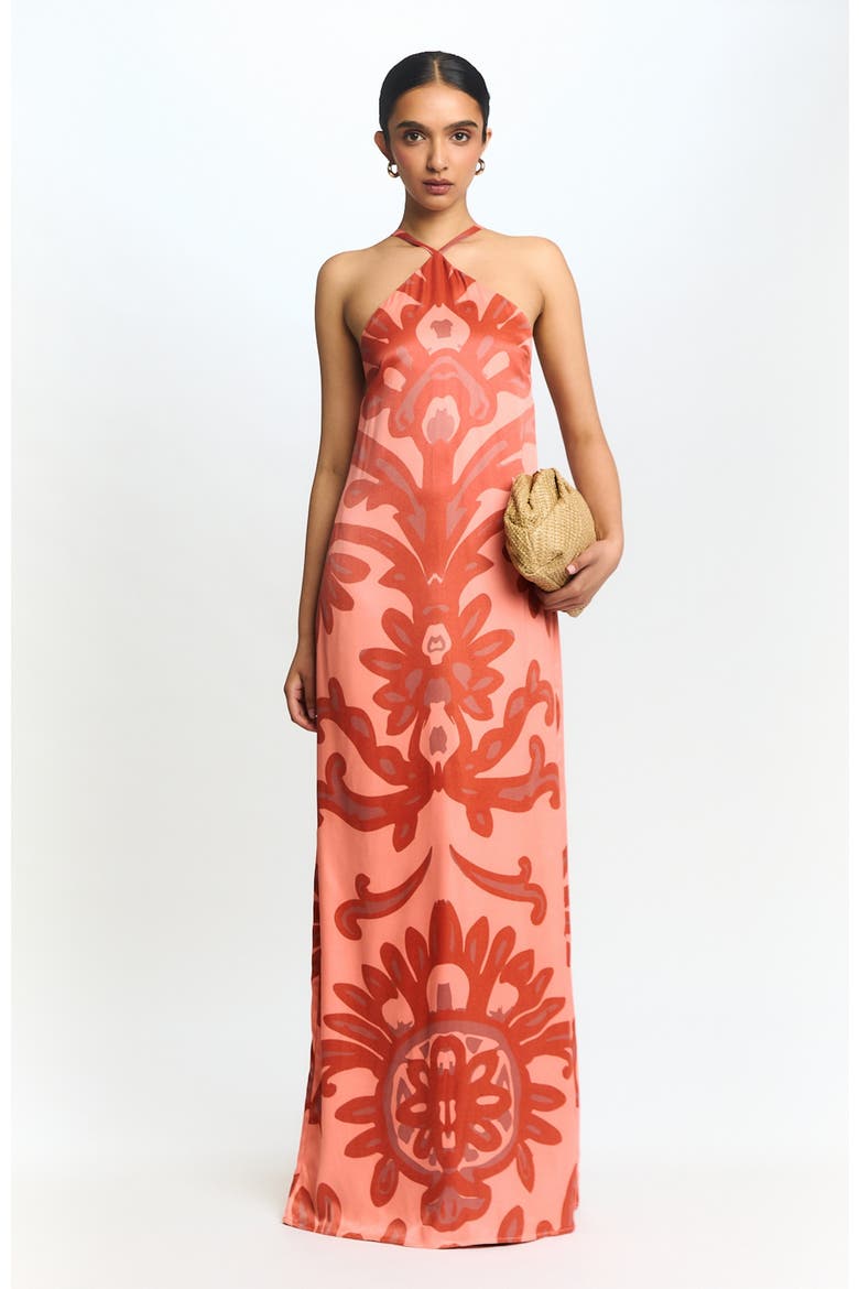 Aria Viscose Dress Elia, Main, color, Elia Rose
