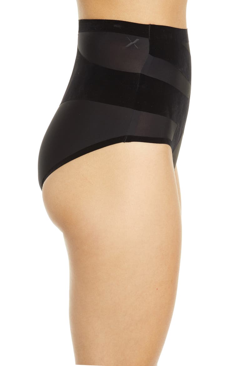 CoreLove Leakproof Postpartum High Waist Panties, Alternate, color, BLACK