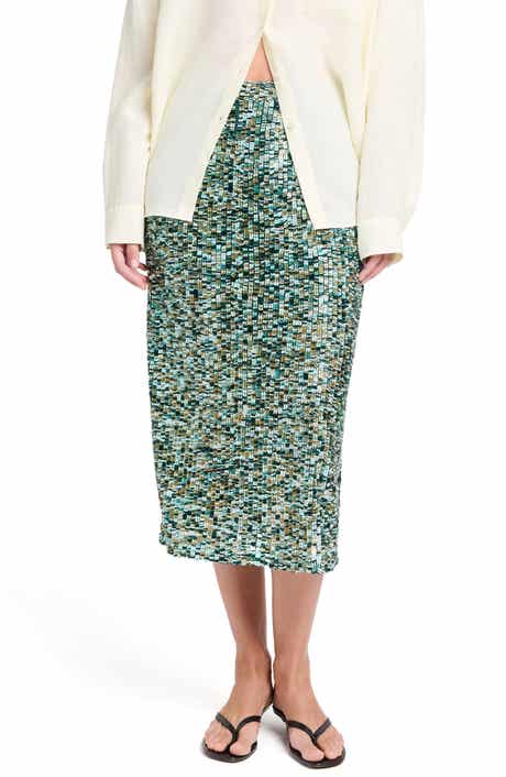 Sylkie Sequin Skirt