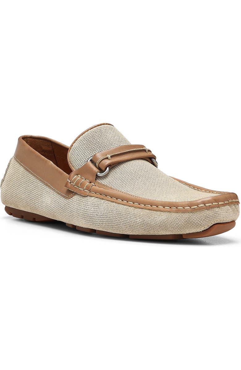 Donald Pliner Leather Trim Loafer, Main, color,