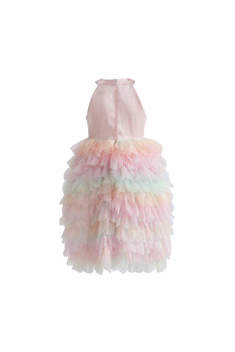 Sylvette Sequin Tulle Dress, Alternate, color, Pink