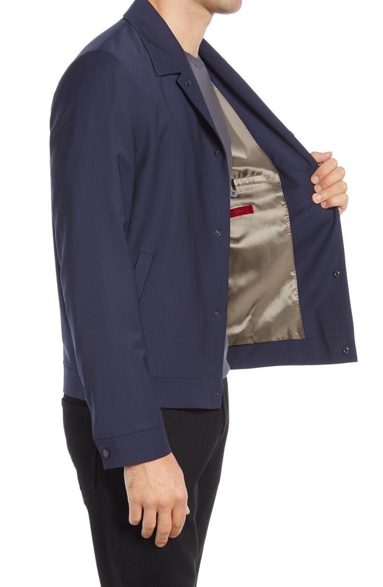 HUGO Jarid Stretch Wool Blend Jacket, Alternate, color,