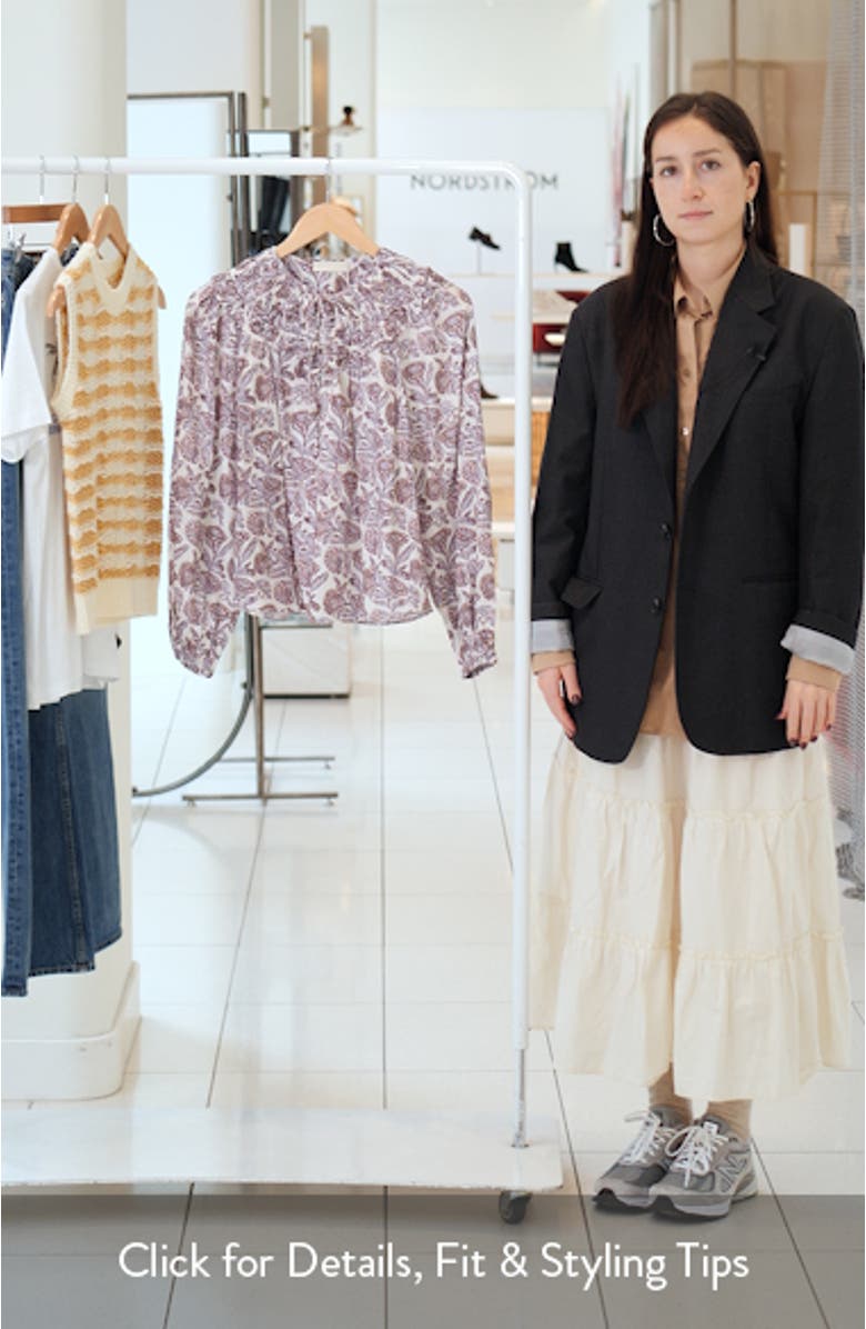 Florelle Silk Top, sales video thumbnail