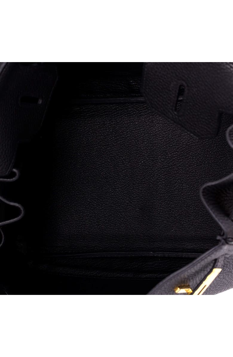 Pre-Owned Hermes Birkin Handbag Black Togo with Gold Hardware 30, Alternate, color, Noir