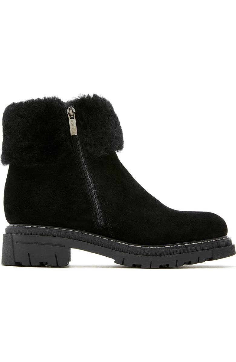 La Canadienne Dixie City Dry<sup>™</sup> Genuine Shearling Trim Boot, Alternate, color, Black Suede