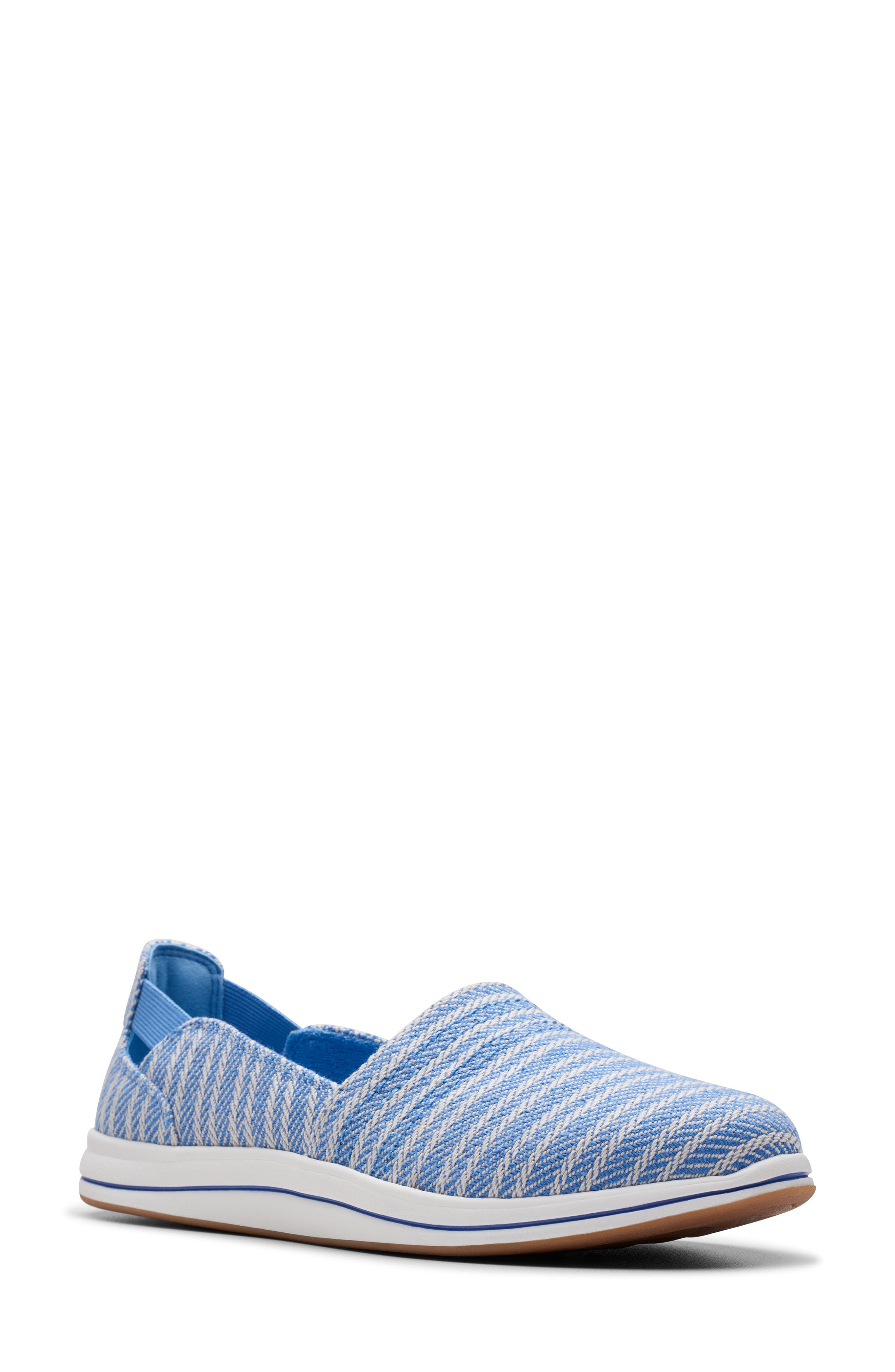 Clarks<sup>®</sup> Breeze Step II Sneaker, Main, color, Denim
