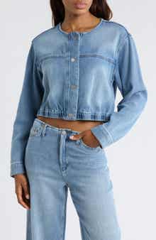 Habitual Cropped Denim Jacket