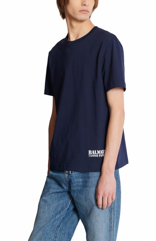 Balmain Small  Stamp Printed T-shirt