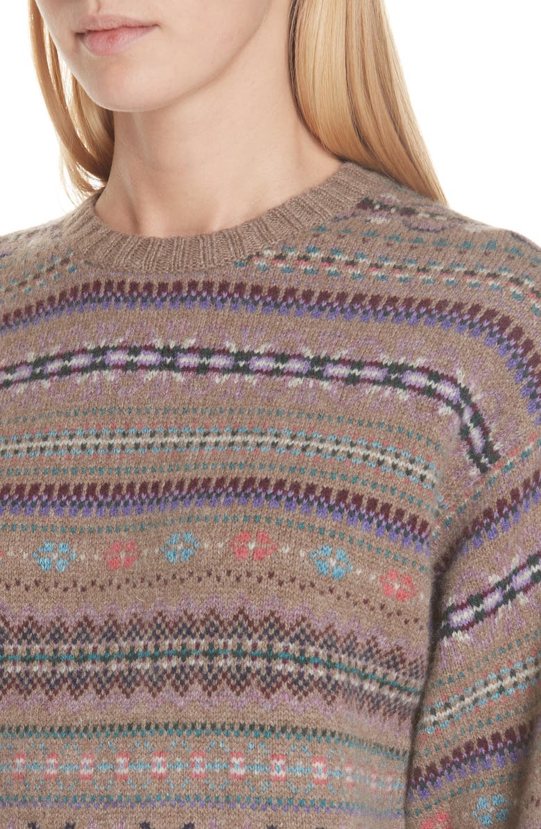 Polo Ralph Lauren Wool Blend Fair Isle Sweater, Alternate, color,