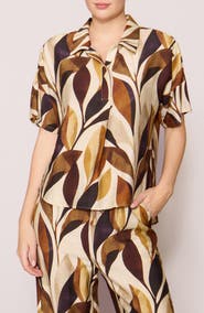 MELLODAY Easy Woven Pullover Shirt