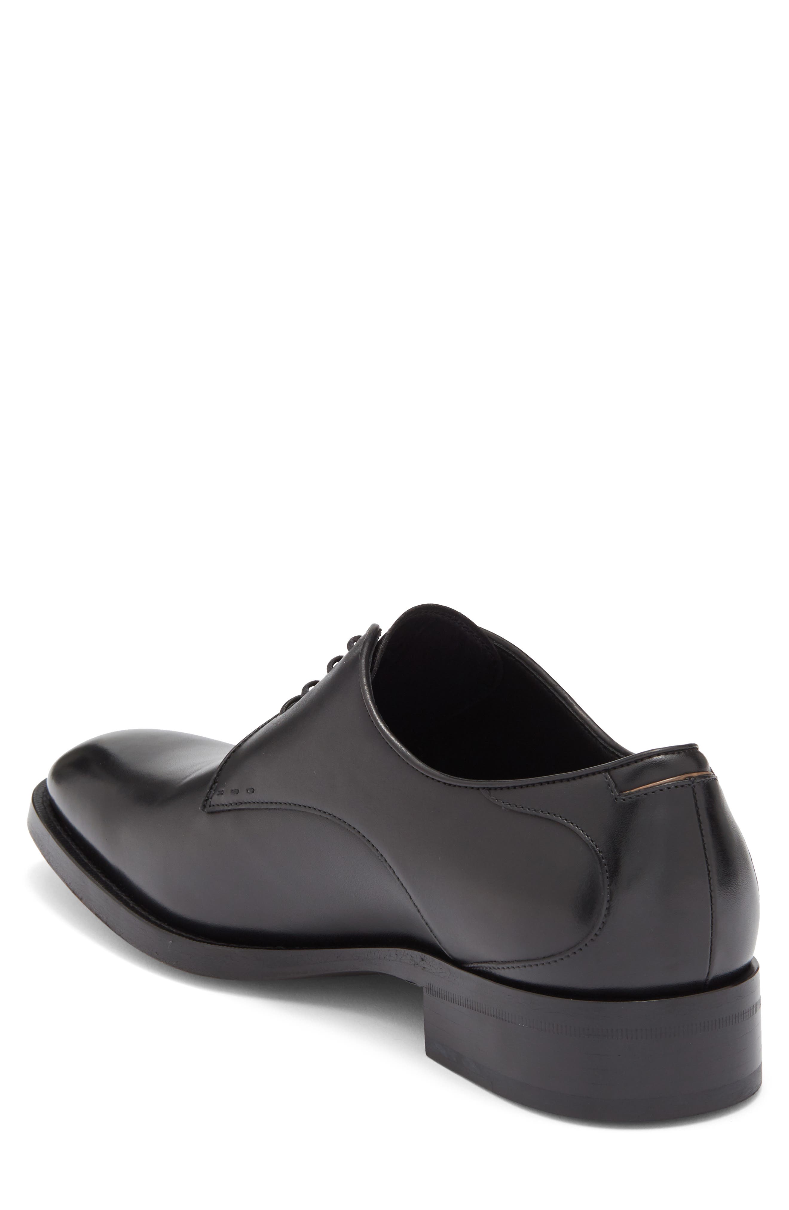 BOSS Rill Leather Derby, Alternate, color, Black