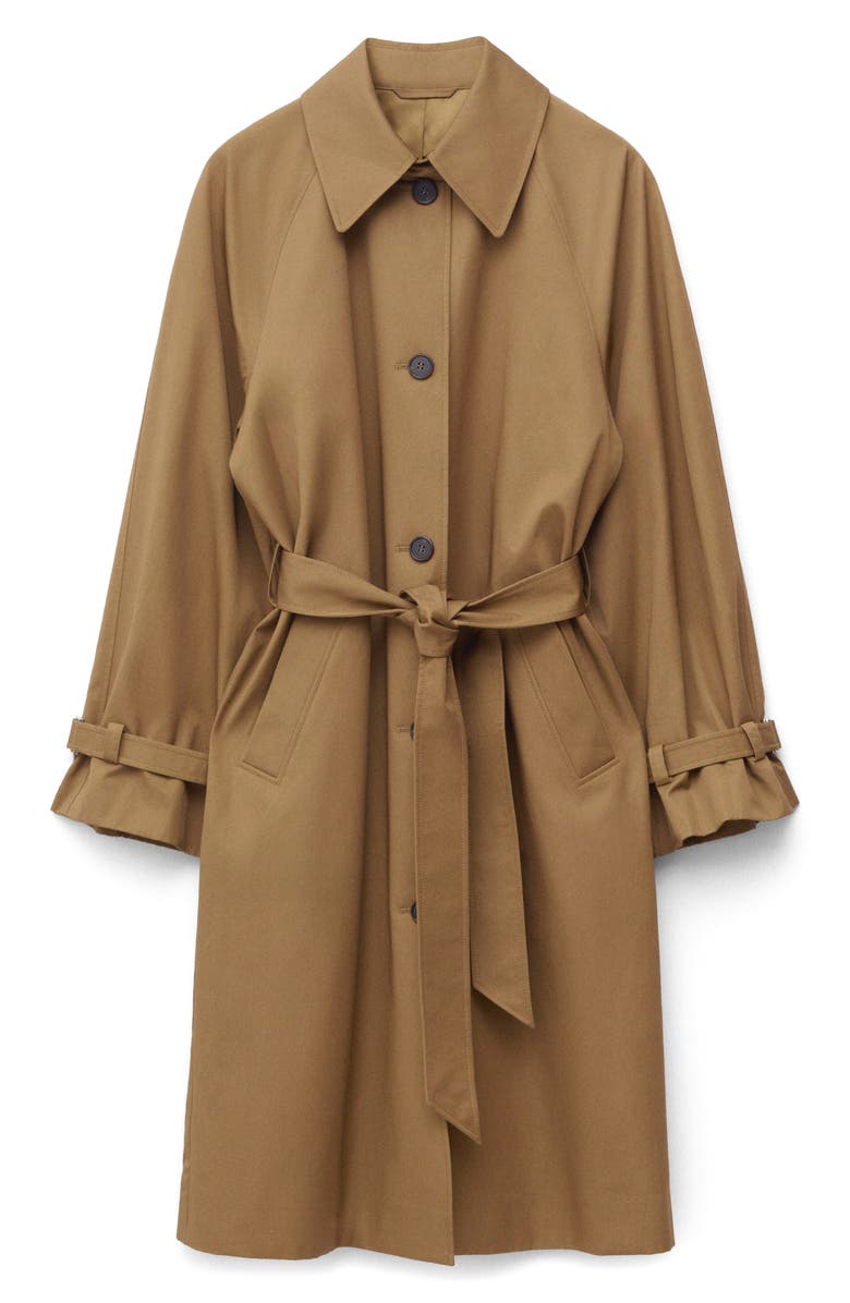 & Other Stories Cotton Trench Coat, Alternate, color,
