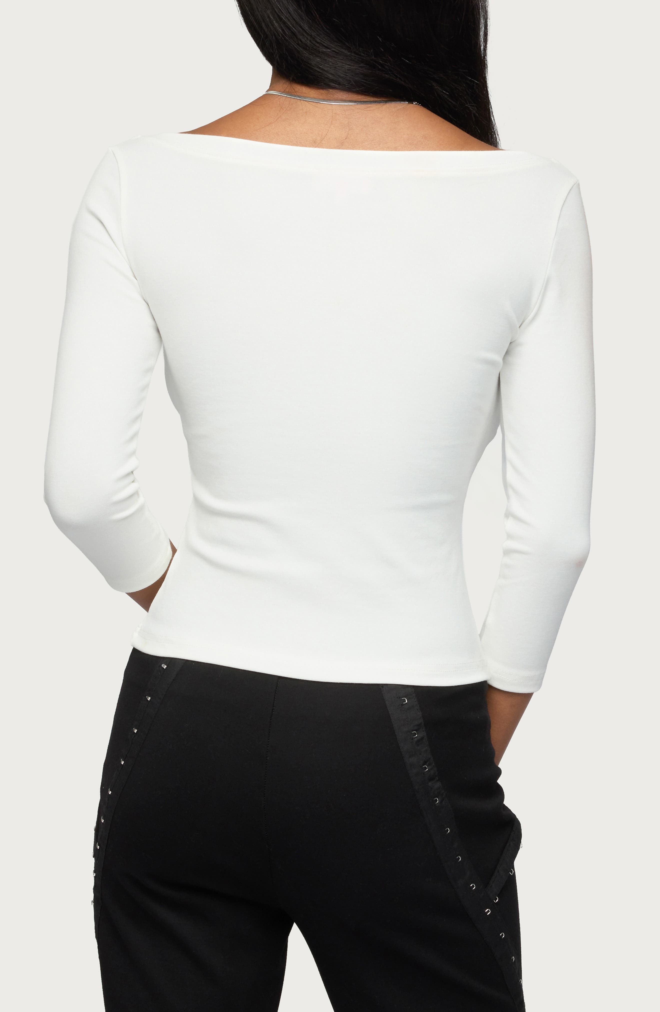 Iklara Button Front Knit Top - image 2