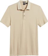 BOSS Pitton Slim Fit Mercerized Cotton Polo