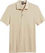 BOSS Pitton Slim Fit Mercerized Cotton Polo