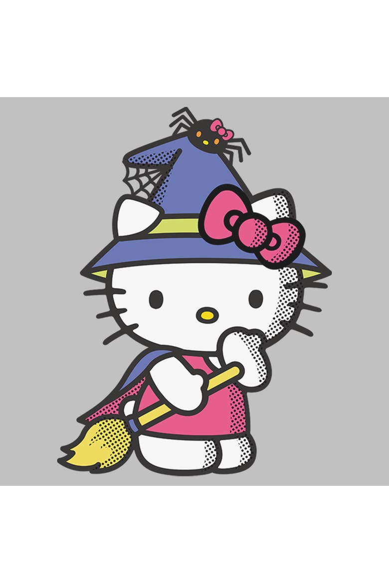Women's Hello Kitty Halloween Party Costume  Graphic T-Shirt, Alternate, color, Athletic Heather