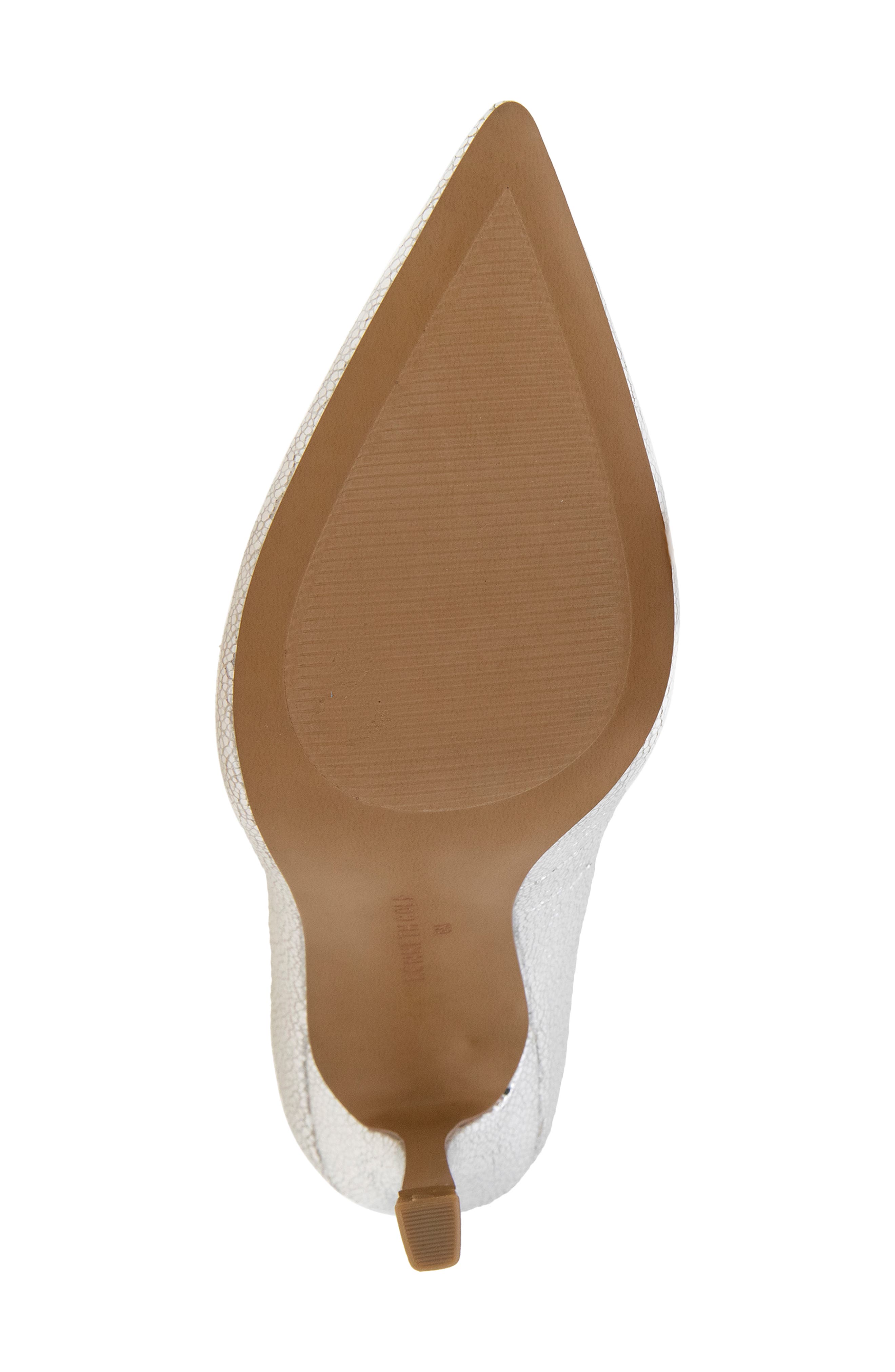 Romi Pointed Toe Pump, Alternate, color, SILVER