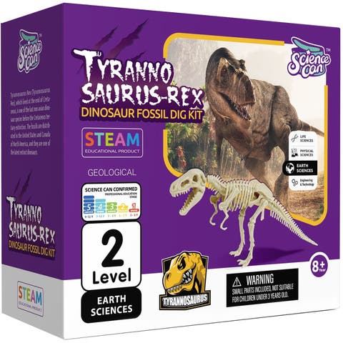 Tyrannosaurus Rex Dinosaur Fossil Dig Kit 8+