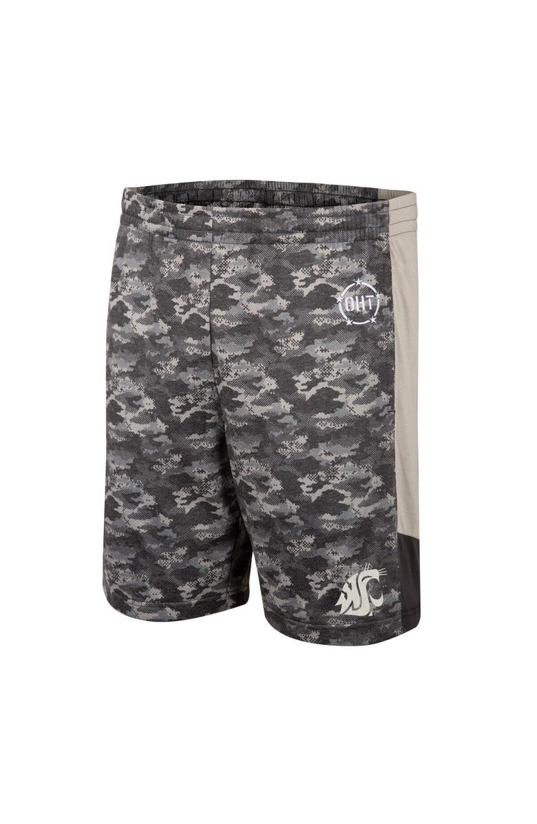 COLOSSEUM Men's Colosseum Camo Washington State Cougars OHT Military Appreciation Terminal Shorts, Alternate, color,