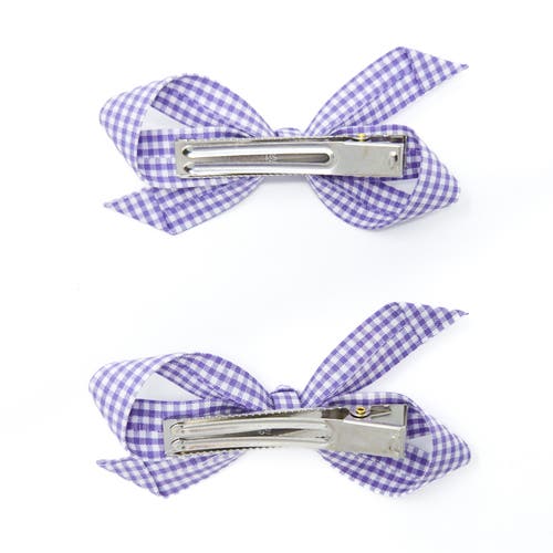 Puttisu 2pc Bow Clip Set