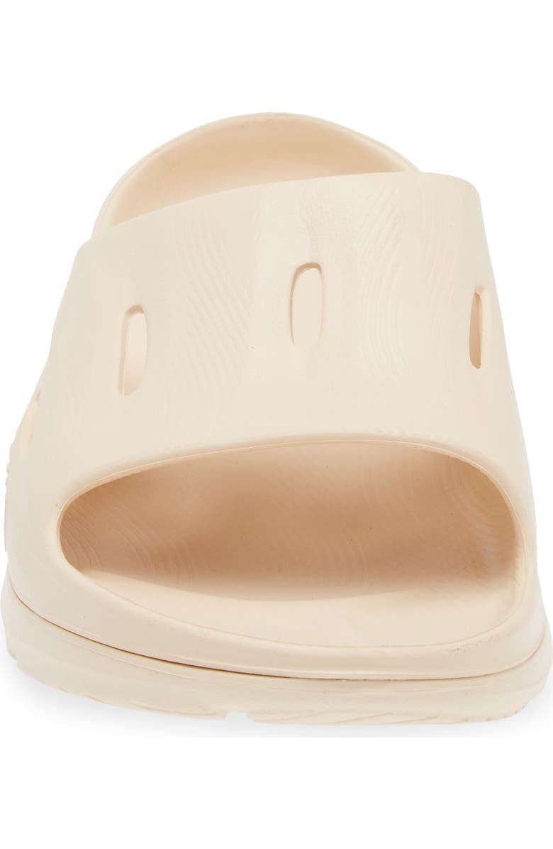 HOKA Ora Recovery Slide 3 Sandal, Alternate, color, Vanilla / Vanilla